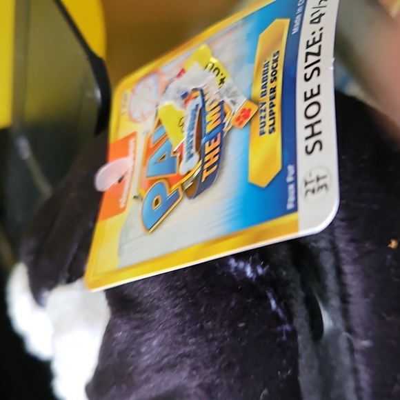 nwt kids paw patrol 4.5-7.5 nickelodeon slippers - Picture 2 of 3